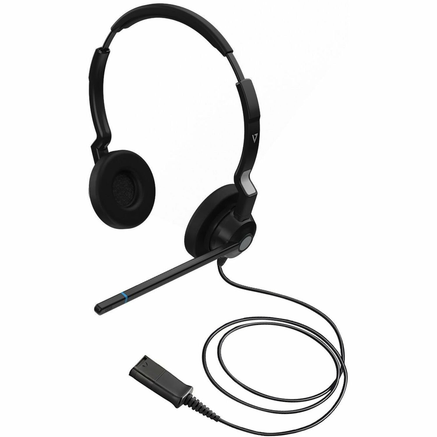 V7 HQ511 Wired On-ear, Over-the-head Stereo Headset - Black