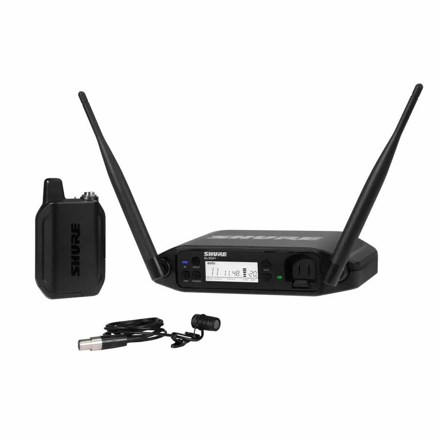 Shure GLXD14+/85 Digital Wireless Presenter System with WL185 Lavalier Microphone