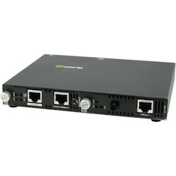 Perle SMI-100-M1ST2D - Fast Ethernet IP Managed Media Converter