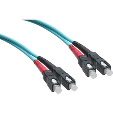 Axiom SC/SC Multimode Duplex OM4 50/125 Fiber Optic Cable 3m - TAA Compliant