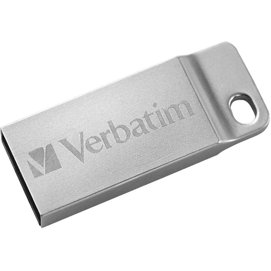 Verbatim Metal Executive 32 GB USB 2.0 Flash Drive - Silver