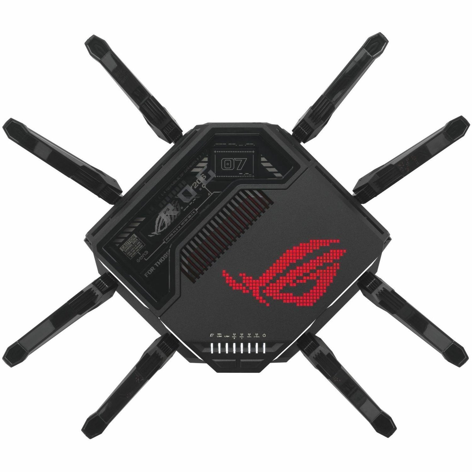 Asus ROG Rapture GT-BE98 Pro Wi-Fi 7 IEEE 802.11 a/b/g/n/ac/ax/be Ethernet Wireless Router