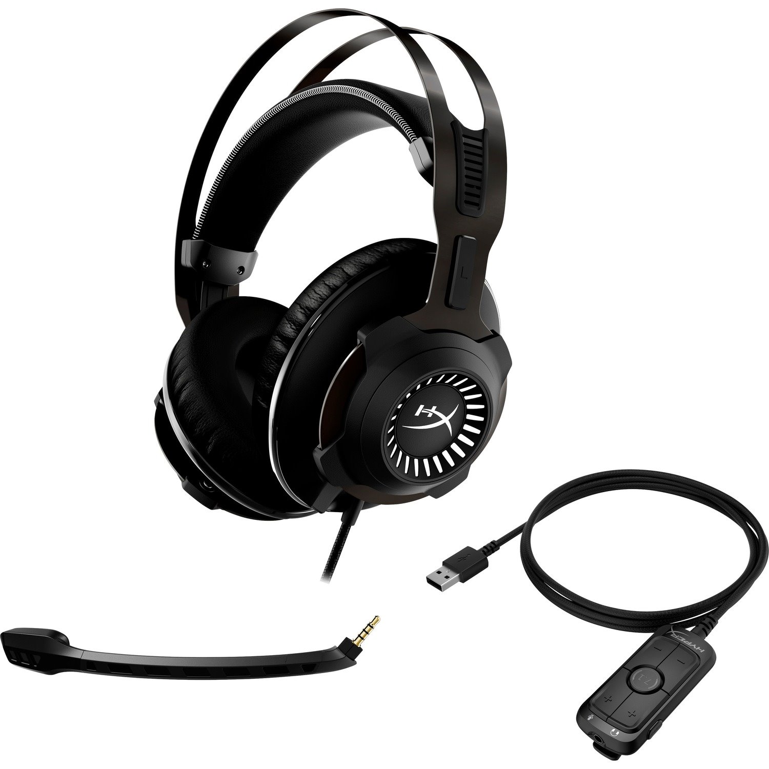 HP Wired Over-the-ear Stereo Gaming Headset - Gunmetal