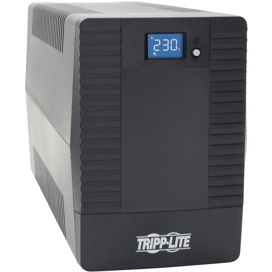 Tripp Lite by Eaton 850VA 480W Line-Interactive UPS with 4 Schuko CEE 7/7 Outlets - AVR, 230V, 1.5 m Cord, LCD, USB, Tower