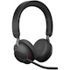 Jabra Evolve2 65 Wireless Over-the-head Stereo Headset - Black with charging stand