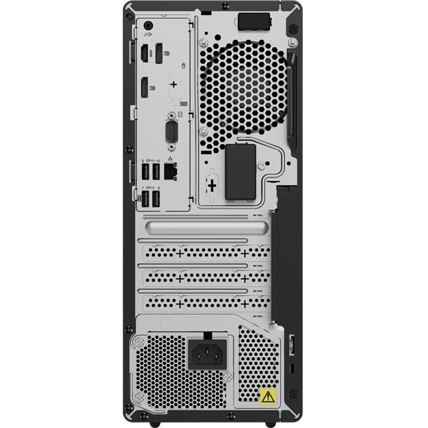 Lenovo ThinkCentre M80t Gen 3 11TE0008CA Desktop Computer - Intel Core i7 12th Gen i7-12700 Dodeca-core (12 Core) - 16 GB RAM DDR5 SDRAM - 512 GB NVMe M.2 PCI Express PCI Express NVMe 4.0 x4 SSD - Tower - Black