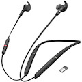Jabra EVOLVE 65e UC Wireless Behind-the-neck, Earbud Stereo Earset