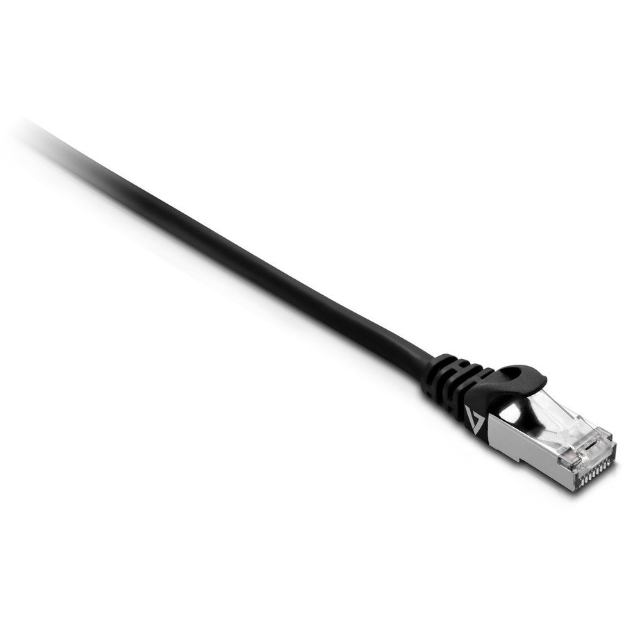 V7 V7CAT7FSTP-1M-BLK-1E 1 m Category 7 Network Cable for Network Device