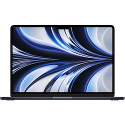 Apple MacBook Air 13.6" Notebook - WQXGA - Apple M2 - 16 GB - 256 GB SSD - Midnight