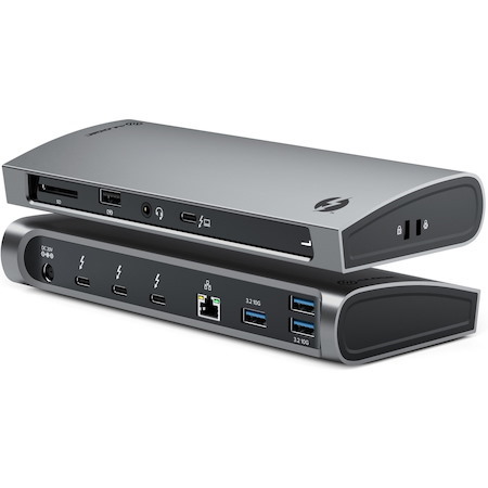 Alogic BLAZE Thunderbolt 4 Docking Station for Notebook/Desktop PC/Hard Drive/Monitor - Memory Card Reader - SD - 96 W - Space Gray