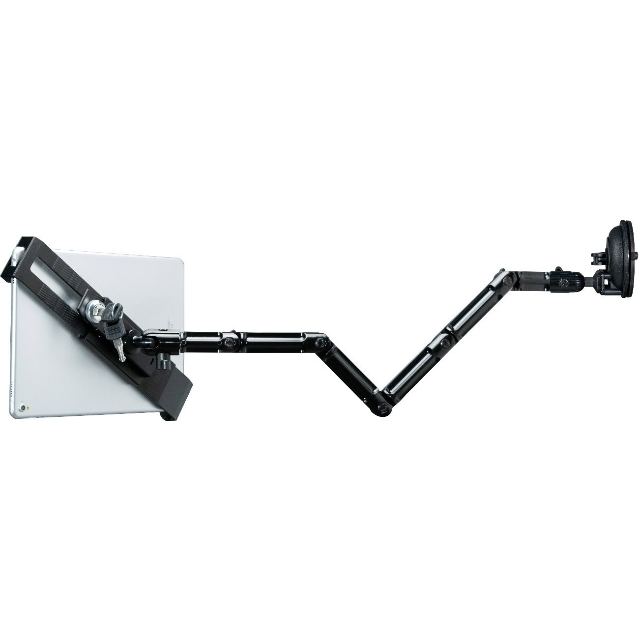 CTA Digital Custom Flex Security Suction Mount for 7-14 Inch Tablets, including iPad 10.2-inch (7th/ 8th/ 9th Generation)