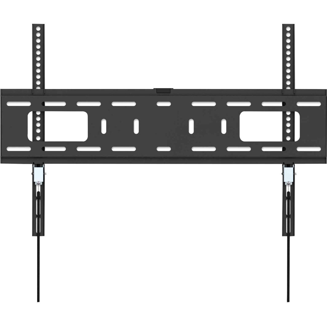 Manhattan TV & Monitor Mount, Wall, Fixed, 1 screen, Screen Sizes: 37-65" , Black, VESA 200x200 to 600x400mm, Max 50kg, LFD, Lifetime Warranty