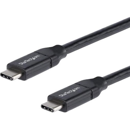 StarTech.com 0.5m USB C to USB C Cable w/ 5A PD - M/M - USB 2.0 - USB-IF Certified - USB Type C Cable - USB C Charging Cable - USB C PD Cable