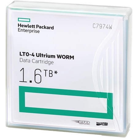HP C7974WL LTO Ultrium 4 WORM Custom Labeled Tape Cartridge