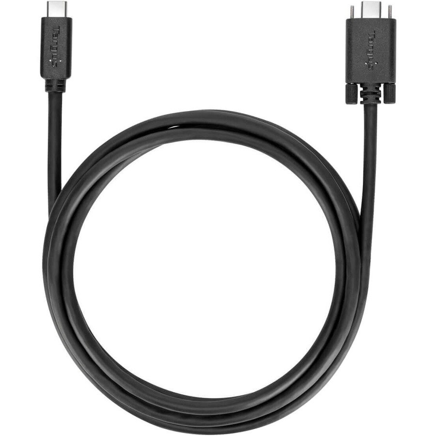 Targus 1M USB-C Male to USB-C Male 10Gbps Screw-in Cable