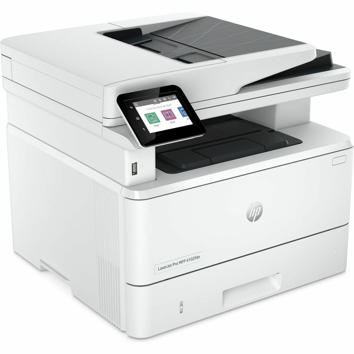 HP LaserJet Pro 4102fdn Wired Laser Multifunction Printer - Monochrome