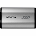 Adata SD810 1000 GB Solid State Drive - External - Silver