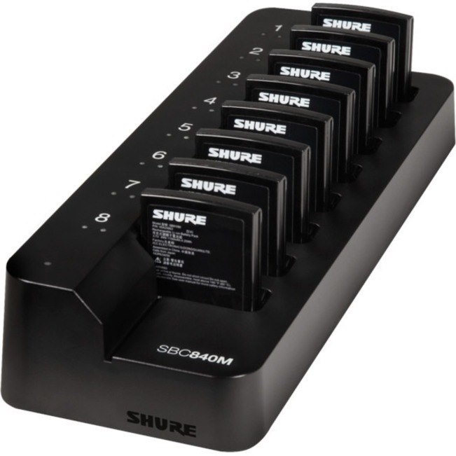 Shure SBC840M Eight-bay Networked Charger For SB910M Batteries