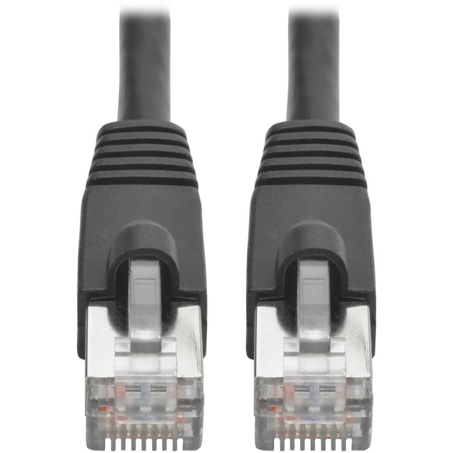 Eaton Tripp Lite Series Cat6a 10G Snagless Shielded STP Ethernet Cable (RJ45 M/M), PoE, Black, 6 ft. (1.83 m)