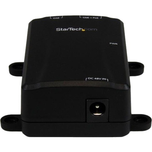 StarTech.com 1 Port Gigabit Midspan - PoE+ Injector - 802.3at and 802.3af - Wall-Mountable Power over Ethernet Injector Adapter