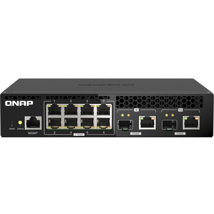 QNAP QSW QSW-M2108R-2C 10 Ports Manageable Ethernet Switch