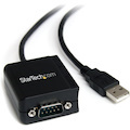 StarTech.com USB to Serial Adapter - 1 port - USB Powered - FTDI USB UART Chip - DB9 (9-pin) - USB to RS232 Adapter