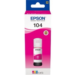 Epson EcoTank 104 Ink Refill Kit - Magenta - Inkjet