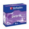 Verbatim DVD Recordable Media - DVD+R - 16x - 4.70 GB - 5 Pack Jewel Case