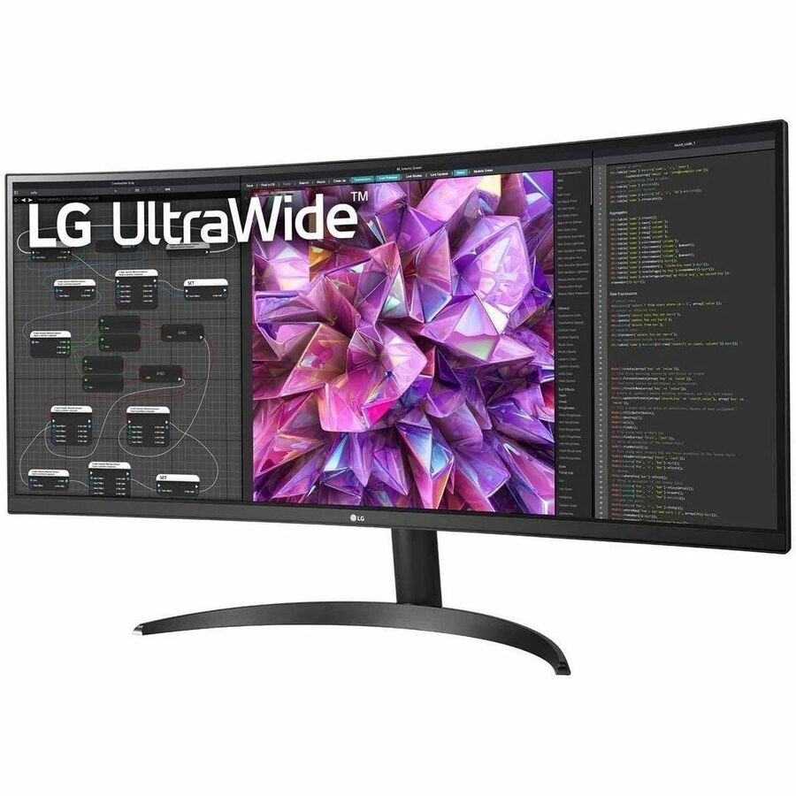 LG 34BQ60QC-B 34" Class UW-QHD Curved Screen LCD Monitor - 21:9