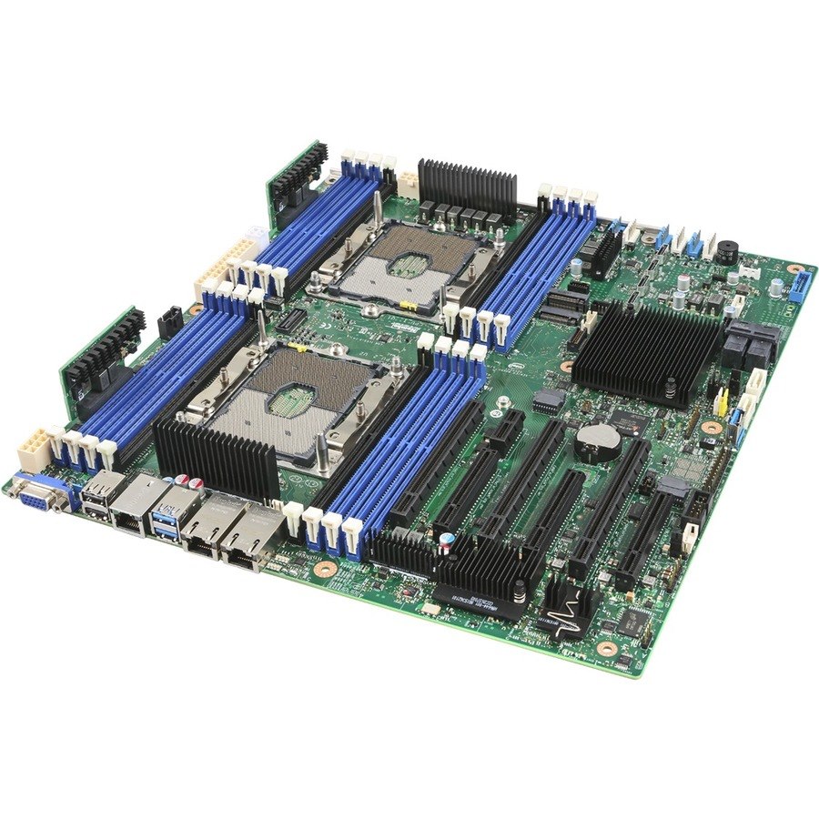 Intel S2600STQR Server Motherboard - Intel C628 Chipset - Socket P - Intel Optane Memory Ready - SSI EEB