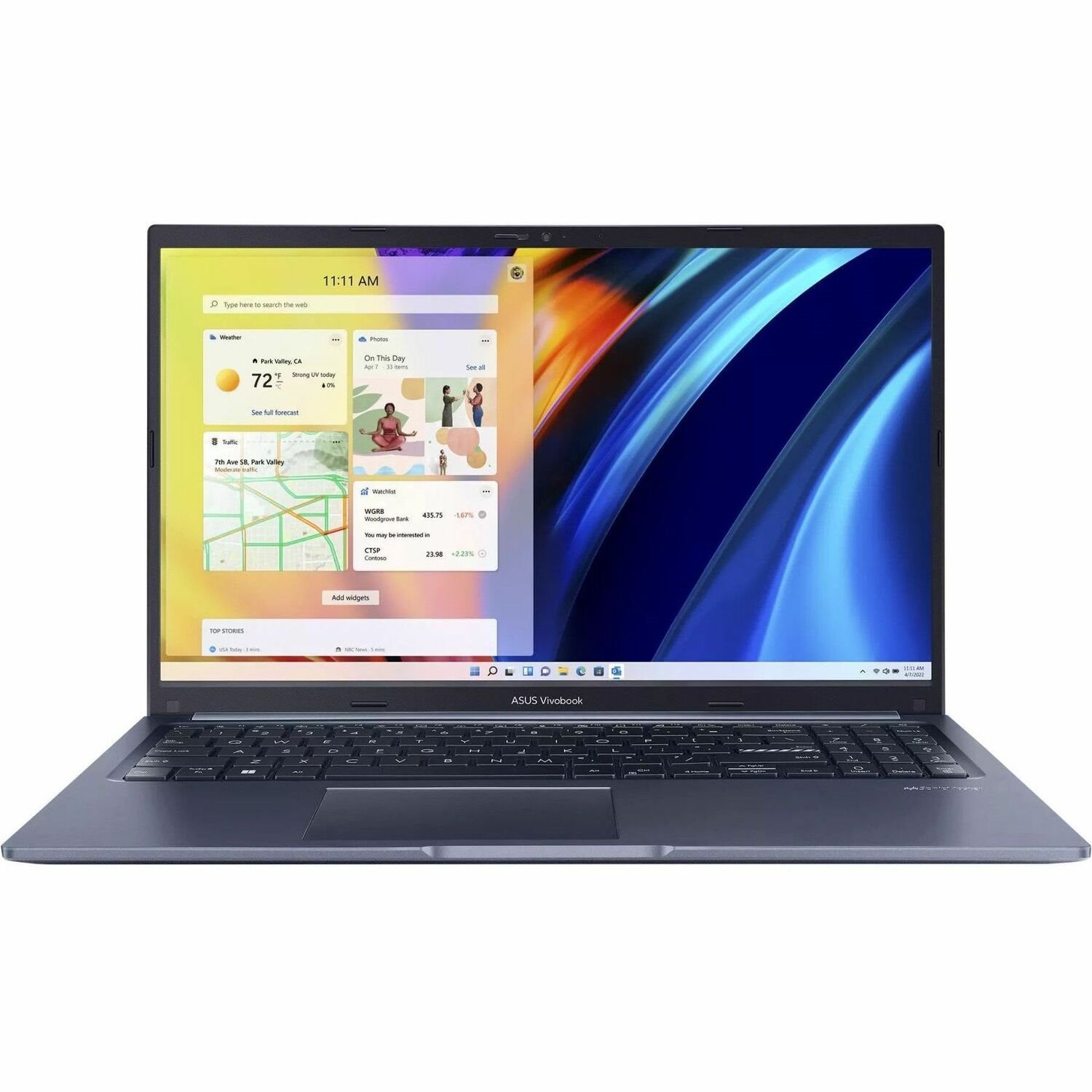 Asus VivoBook 15 M1502 M1502IA-BQ140W 39.6 cm (15.6") Notebook - Full HD - AMD Ryzen 7 4800H - 8 GB - 512 GB SSD - Quiet Blue