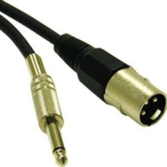 C2G 25ft Pro-Audio XLR Male to 1/4in Male Cable