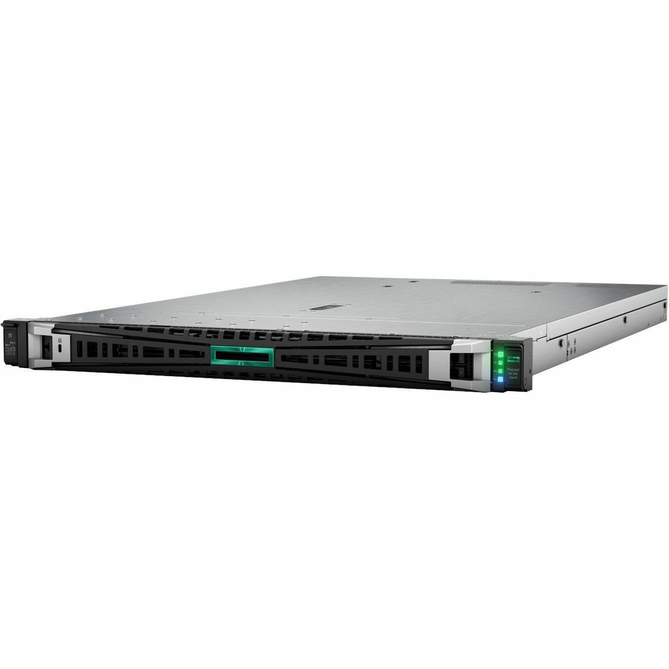 HPE ProLiant DL365 G11 1U Rack Server - 1 x AMD EPYC 9124 3 GHz - 64 GB RAM - 960 GB SSD - (2 x 480GB) SSD Configuration - 12Gb/s SAS, Serial ATA/600, NVMe Controller