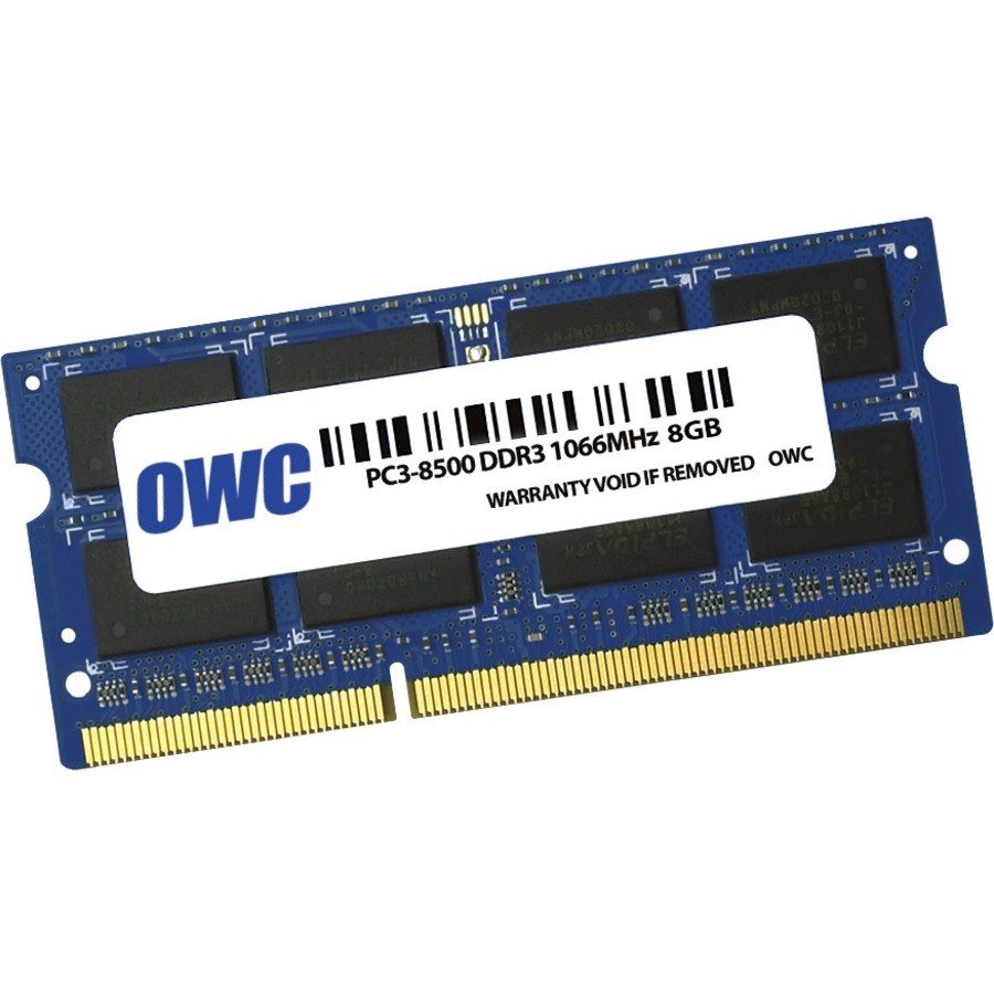 OWC RAM Module for Notebook, Desktop PC - 8 GB (1 x 8GB) - DDR3-1066/PC3-8500 DDR3 SDRAM - 1066 MHz - CL7 - 1.50 V