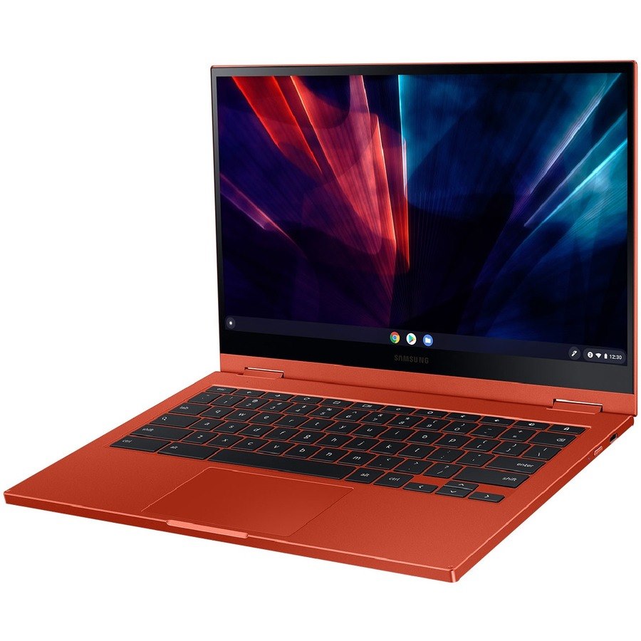 Samsung Galaxy Chromebook 2 XE530QDA-KA1US 13.3" Touchscreen Convertible 2 in 1 Chromebook - Full HD - 1920 x 1080 - Intel Core i3 10th Gen i3-10110U 2.10 GHz - 8 GB Total RAM - 128 GB SSD - Fiesta Red