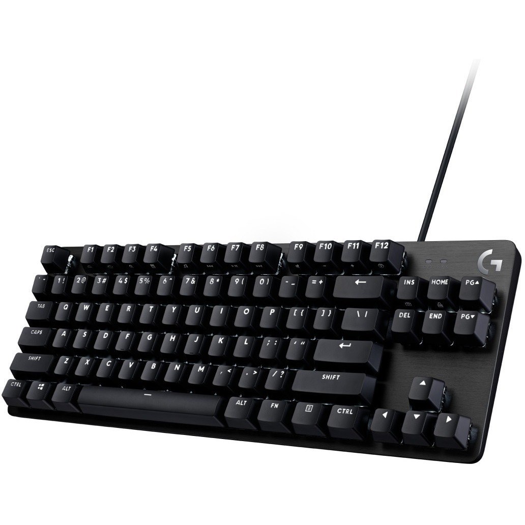 Logitech G G413 TKL SE Gaming Keyboard - Cable Connectivity - USB 2.0 Interface - English (UK) - QWERTY Layout - Black