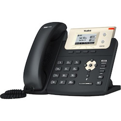 Yealink SIP-T21P E2 IP Phone - Corded - Corded - Wall Mountable, Desktop - Charcoal