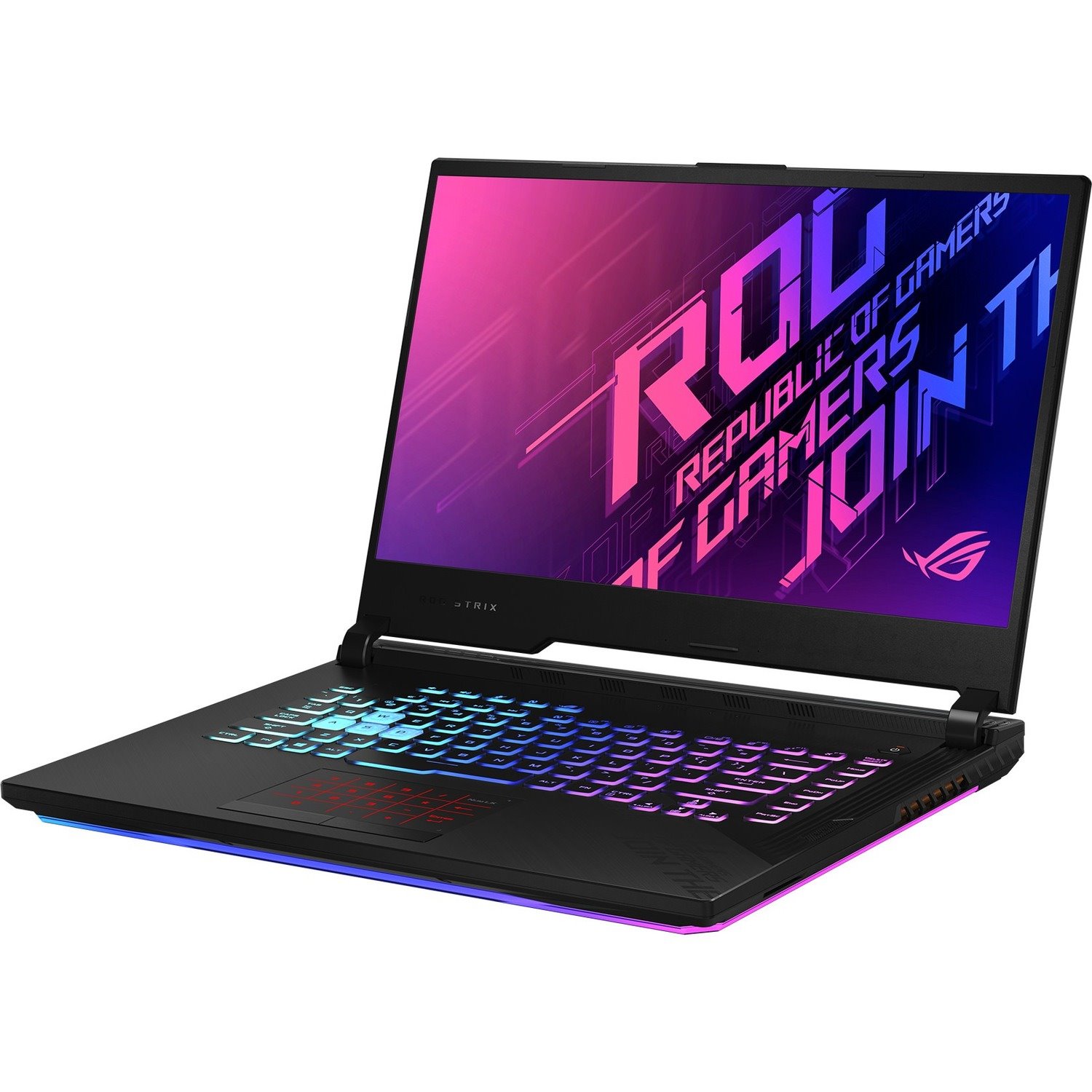 Asus ROG Strix G15 G512LI-AL024T 39.6 cm (15.6") Gaming Notebook - Full HD - 1920 x 1080 - Intel Core i7 10th Gen i7-10750H Hexa-core (6 Core) 2.60 GHz - 16 GB Total RAM - 512 GB SSD