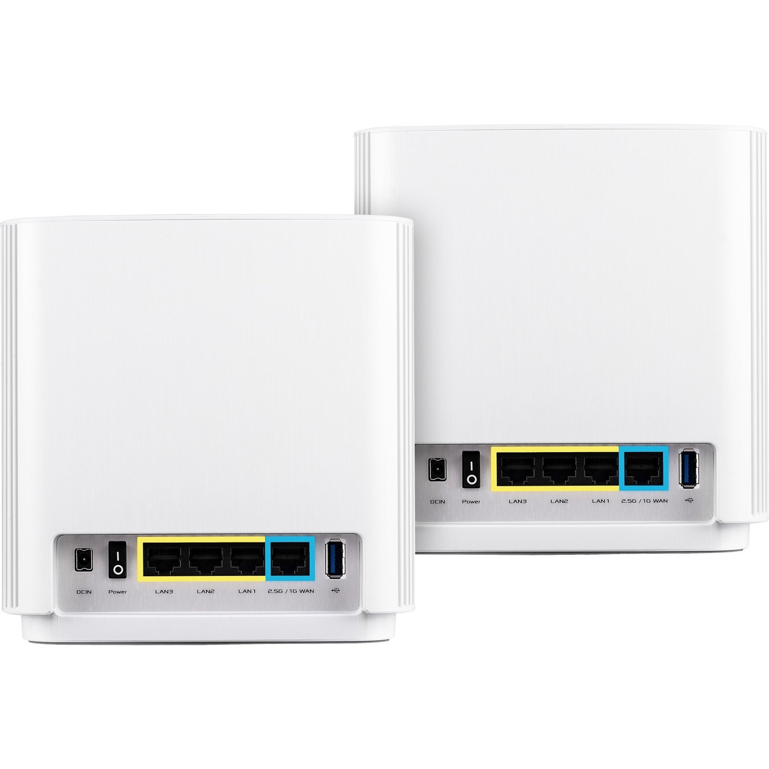 Asus ZenWiFi ET8 ET8 (W-2-PK) Wi-Fi 6 IEEE 802.11ax  Wireless Router