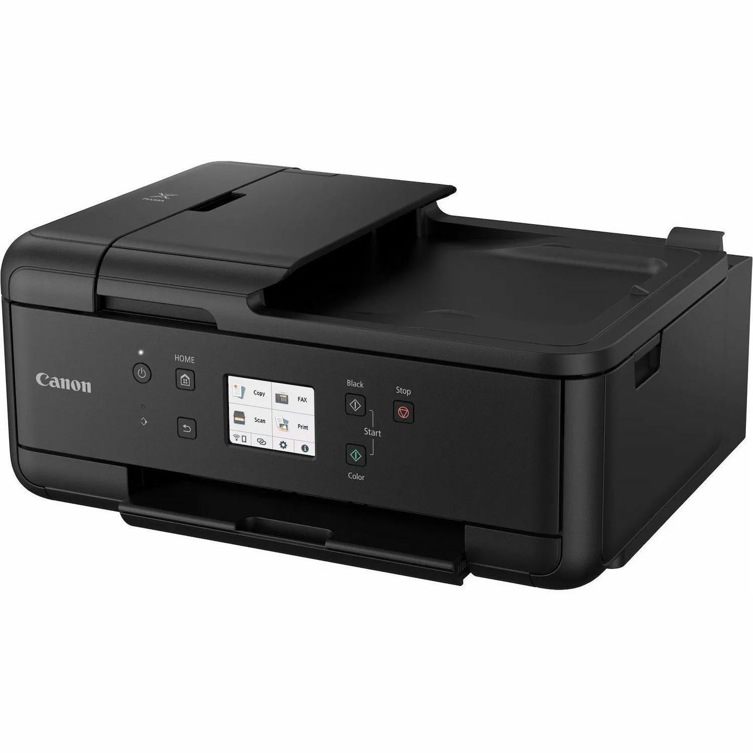 Canon PIXMA TR7650 Wired & Wireless Inkjet Multifunction Printer - Colour - Black