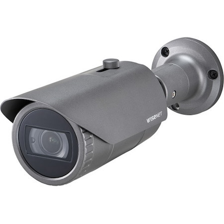 Wisenet SCO-6085R 2 Megapixel HD Surveillance Camera - Monochrome, Color - Bullet - Dark Gray