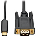 Tripp Lite by Eaton USB C to VGA Adapter Cable Converter 1080p M/M USB Type C to VGA, USB-C, USB Type-C 3ft 3'