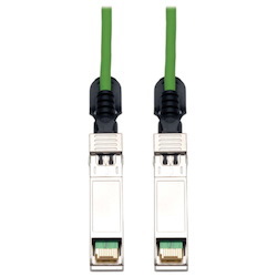Tripp Lite by Eaton SFP+ 10Gbase-CU Passive Twinax Copper Cable SFP-H10GB-CU3M Compatible Green 3M (9.84 ft.)