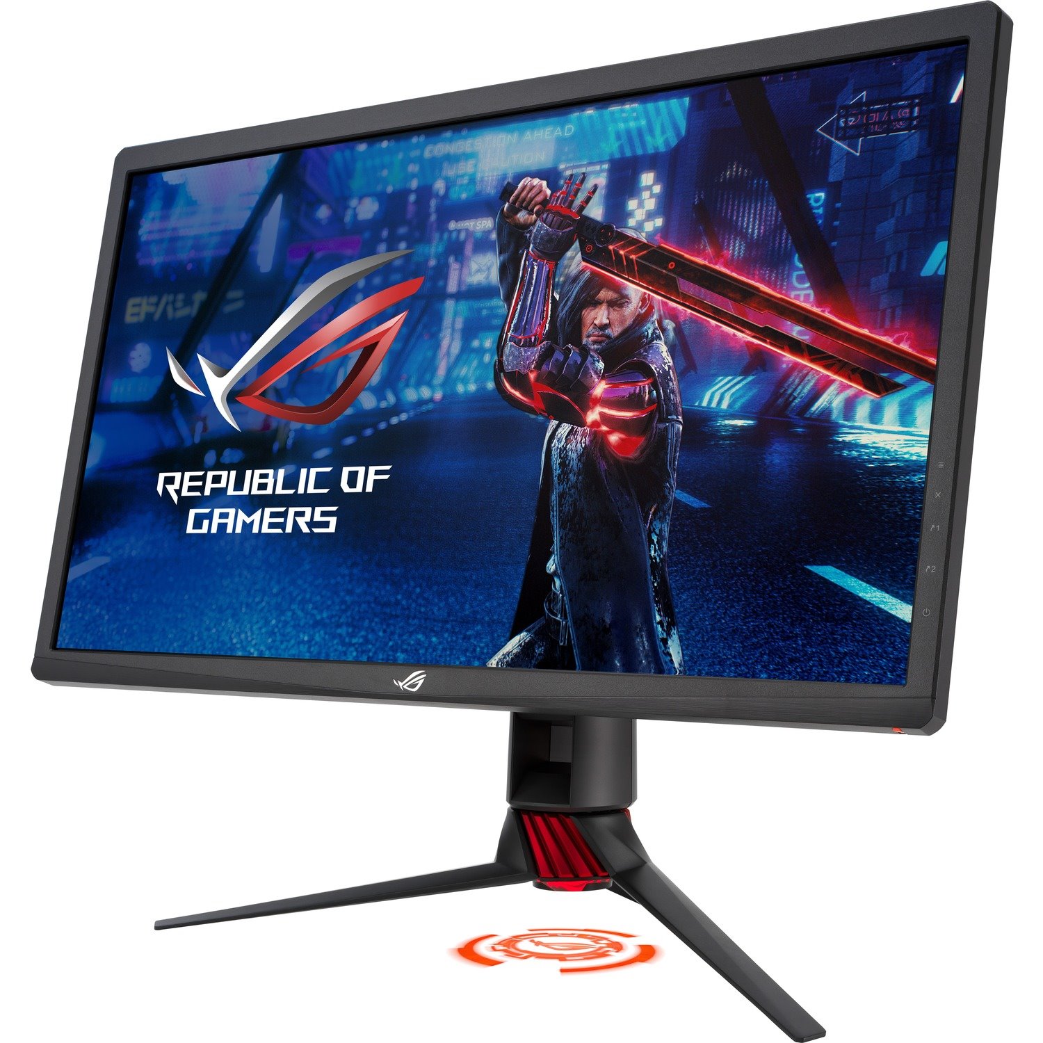 asus monitor black