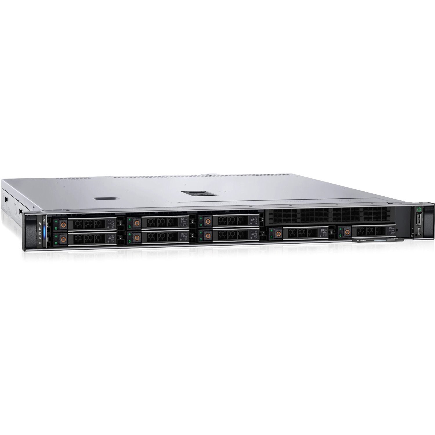 Dell PowerEdge R350 1U Rack Server - 1 x Intel Xeon E-2334 3.40 GHz - 16 GB RAM - 12Gb/s SAS Controller