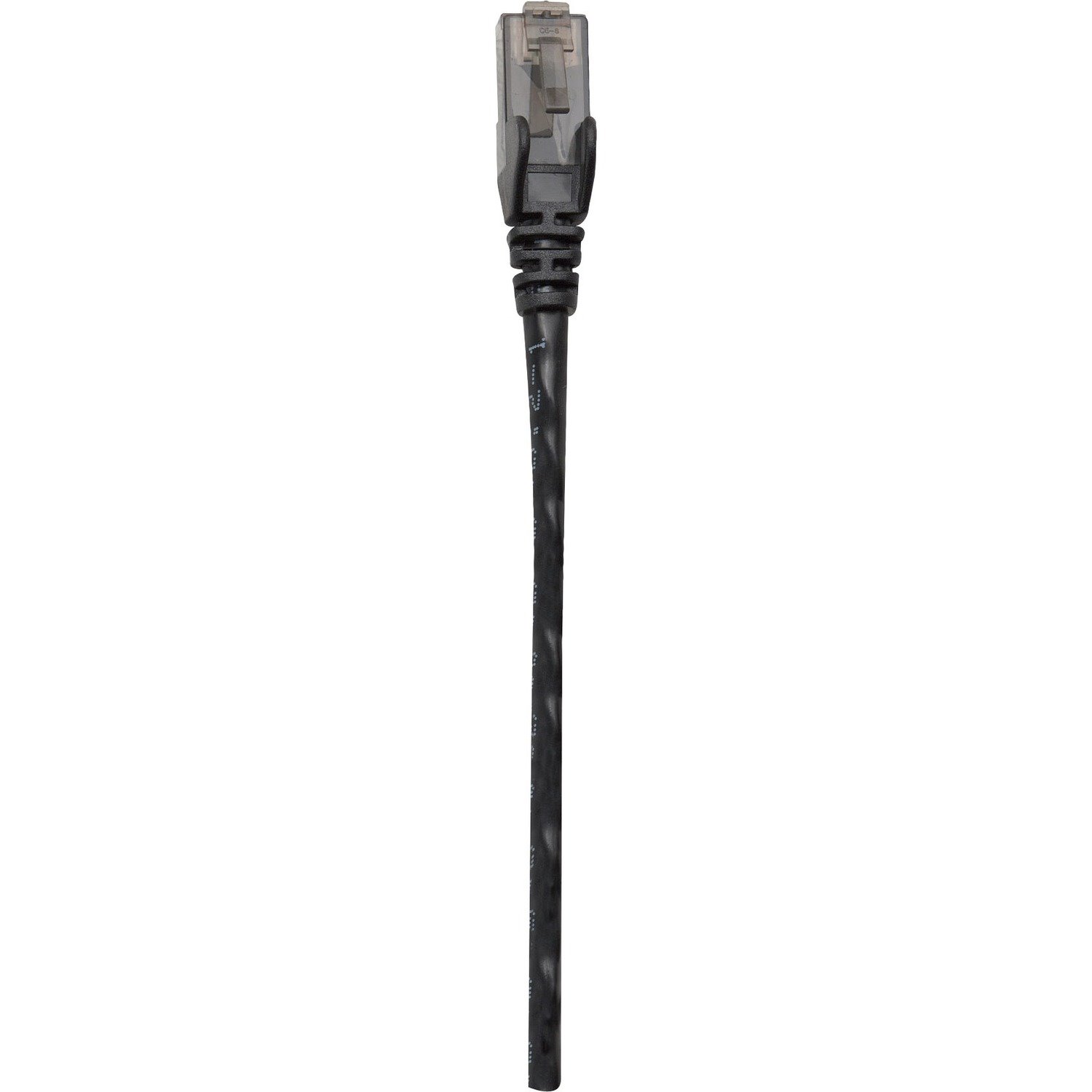 Intellinet Patch Cable Cat6 Black 1FT Snagless Boot