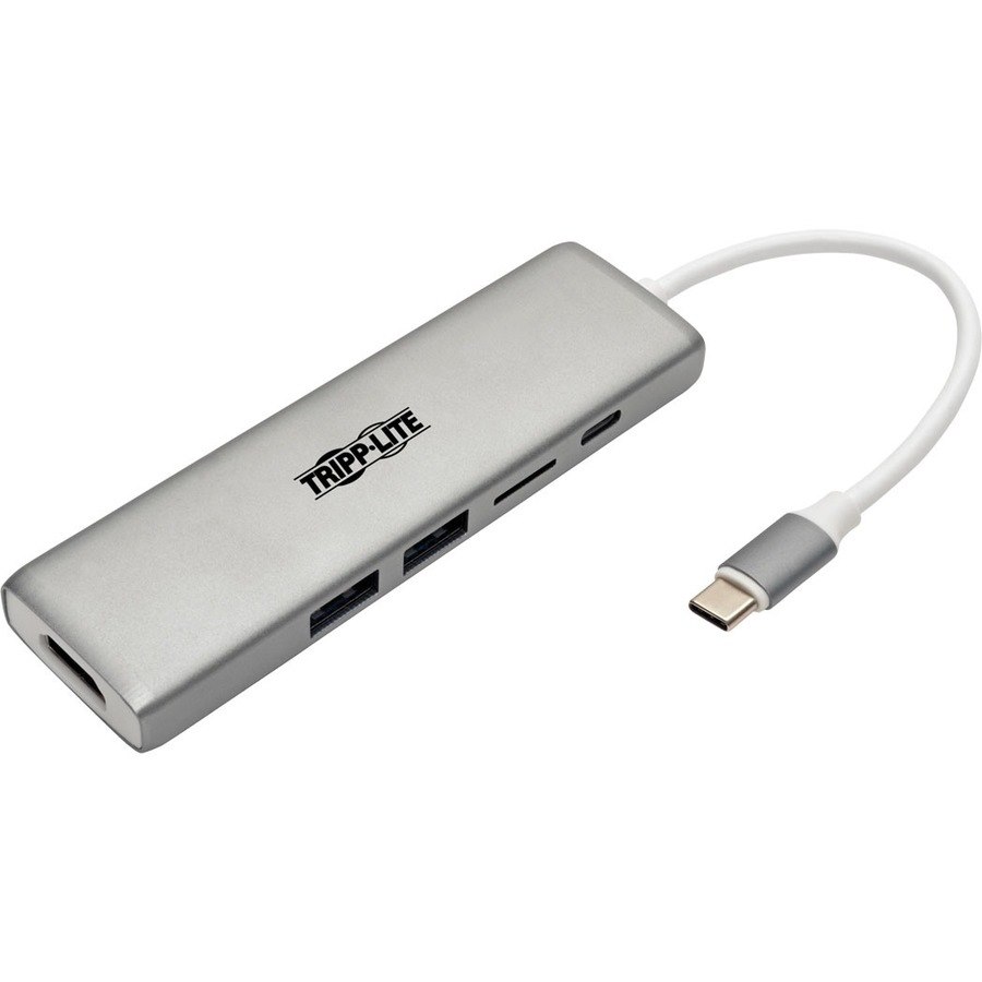 Eaton Tripp Lite Series USB-C Dock - 4K HDMI, USB 3.x (5Gbps), USB-A Hub Ports, Memory Card, 60W PD Charging