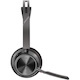 Poly Voyager Focus 2 Wired/Wireless On-ear, Over-the-head Stereo Headset - Black