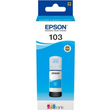 Epson EcoTank 103 Ink Refill Kit - Cyan - Inkjet