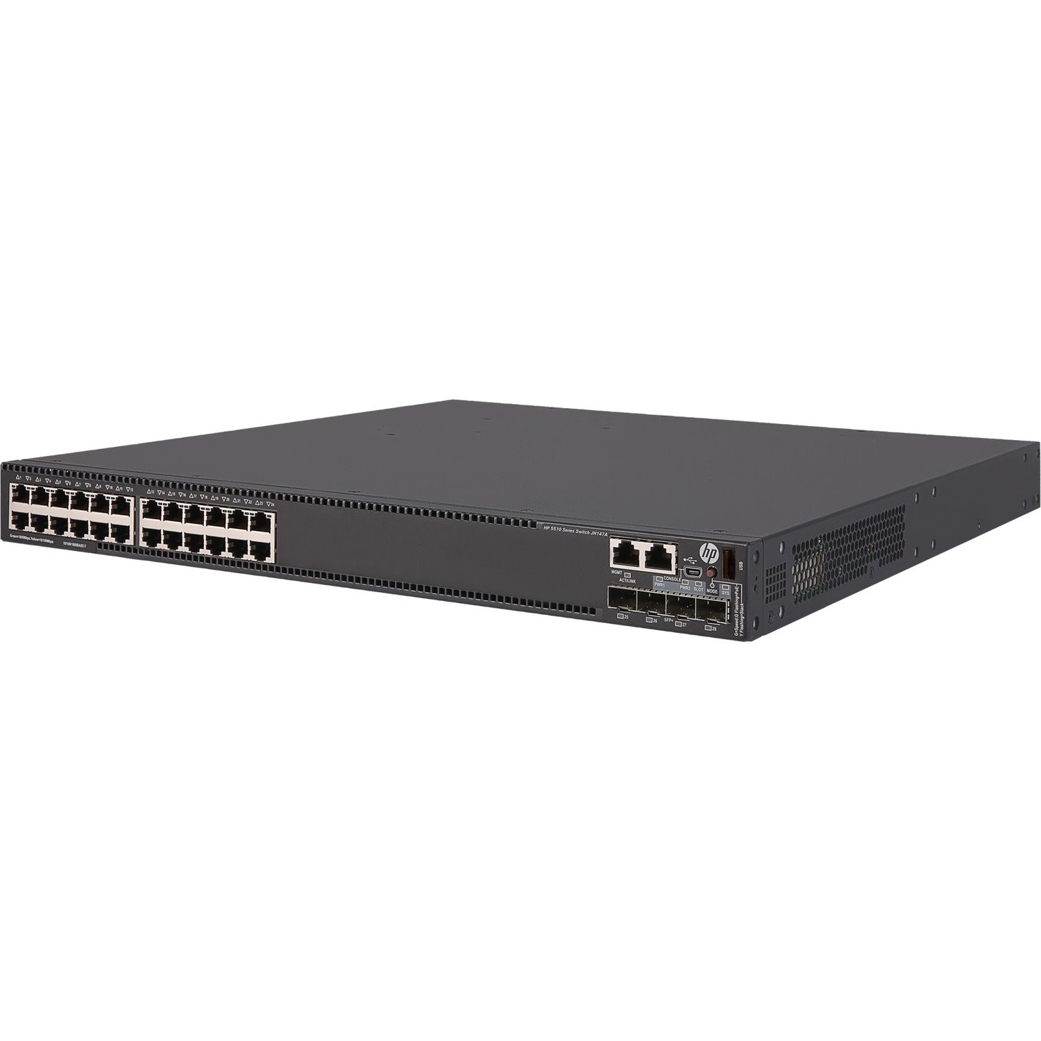 HPE 5510 24G PoE+ 4SFP+ HI 1-slot Switch